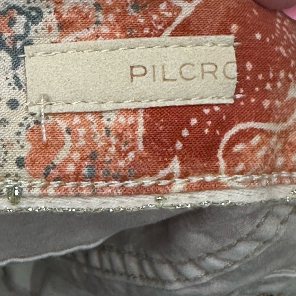 Pilcro Anthropologie Low-Rise The Wanderer Paisley Floral Print Shorts Womens 28 - Picture 8 of 9